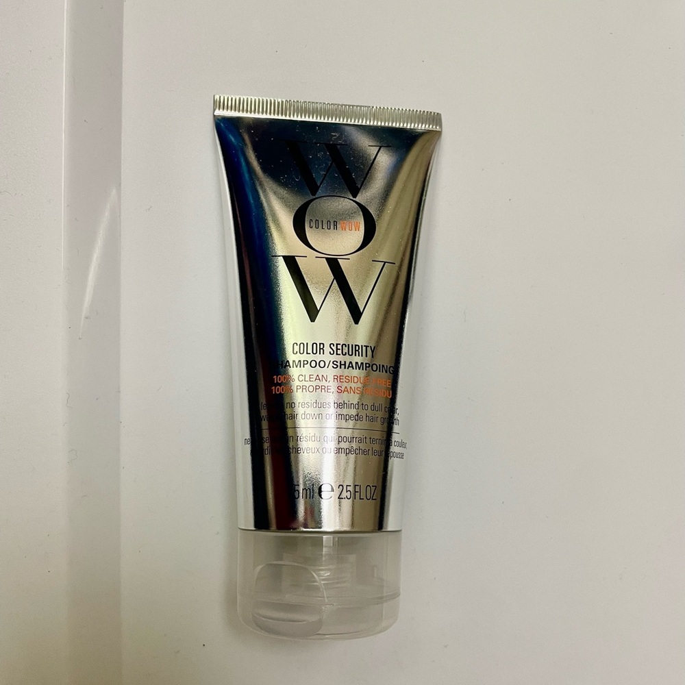 Wow couture color security shampoo SEALED NEW!